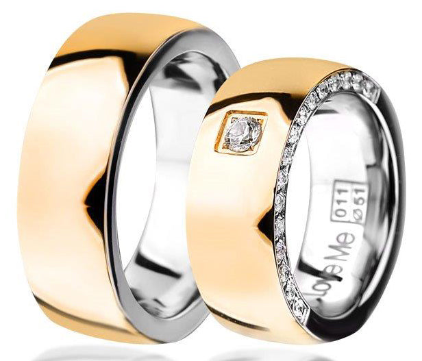 Produktbild: love-me-steel-collection-trauringe-london-lm-011g