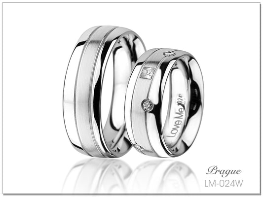 Produktbild: love me forever Collection Eheringe/Trauringe LS-024W