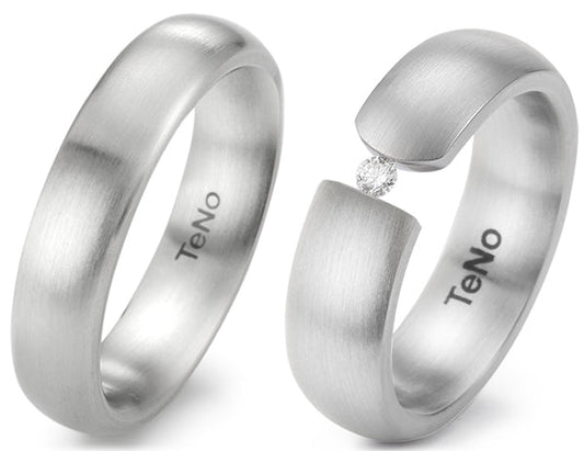 Produktbild: TeNo Trauringe/Eheringe DELUXX LUVA 069.0600.XX-069.0674.XX