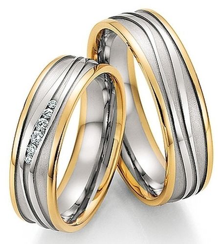 Nowotny Collection Ruesch Eheringe Honeymoon Solid 66/34030-66/34040