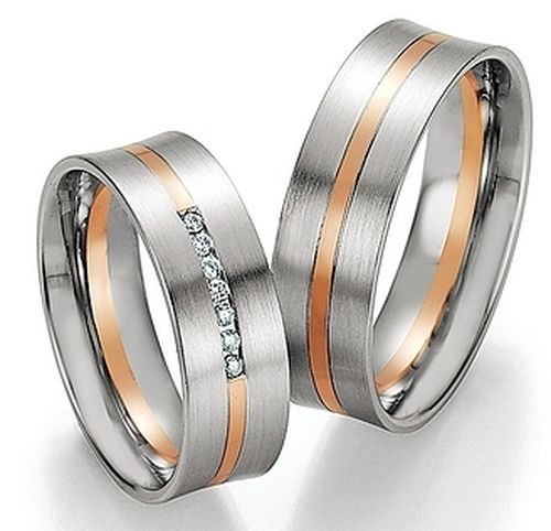 Nowotny Collection Ruesch Eheringe Honeymoon Solid 66/34110-66/34120