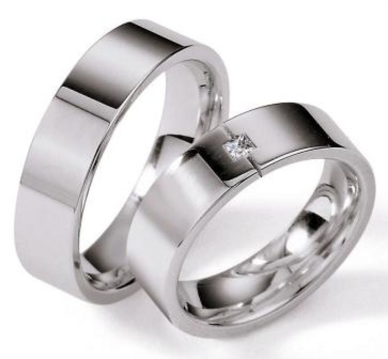 Produktbild: Nowotny Collection Ruesch Eheringe Silver Line 55/01130/060-55/01130/060