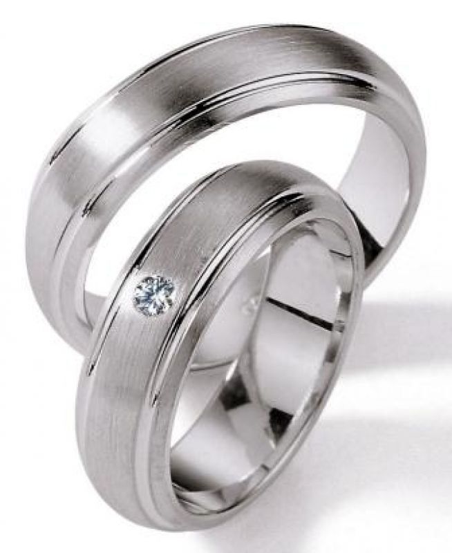 Produktbild: Nowotny Collection Ruesch Eheringe Silver Line 55/01140/060-55/01140/060