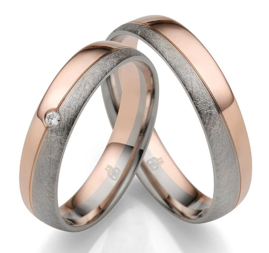 Rauschmayer Trauringe/Eheringe First-Individual Love Bicolor 11-51255-10-51255