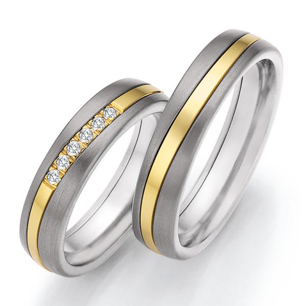 Produktbild: Collection Ruesch Titan/Gold 585 Nowotny 14/20010-14/20020