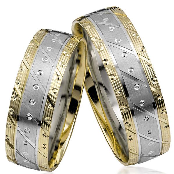 Simon & Söhne Trauringe/Eheringe Basic Bicolor S 117