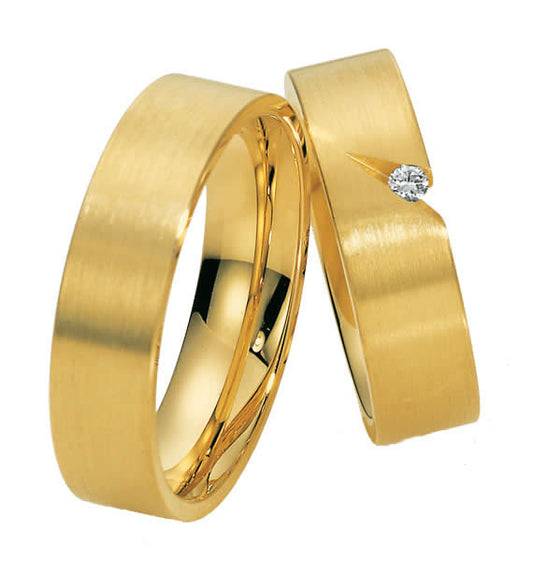 Saint Maurice Gelbgold Trauringe  81279-81278