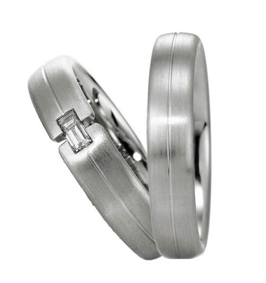 Saint Maurice Platin Trauringe  85215-85211