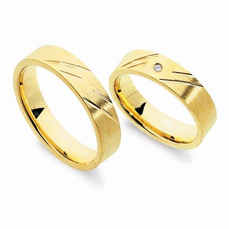 Schwarz Trauringe/Eheringe Basic SW025