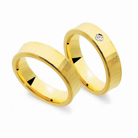 Schwarz Trauringe/Eheringe Basic SW048