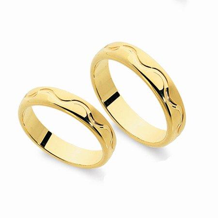 Schwarz Trauringe/Eheringe Basic SW049