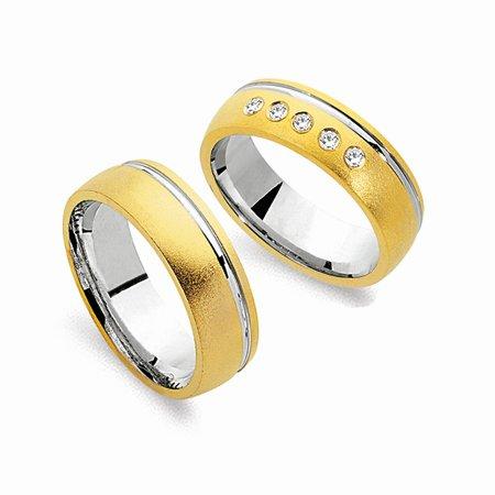 Schwarz Trauringe/Eheringe Basic SW055