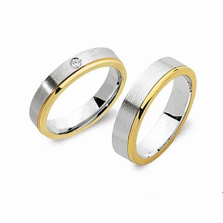 Schwarz Trauringe/Eheringe Basic SW060