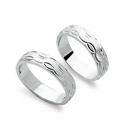 Schwarz Trauringe/Eheringe Basic SW068