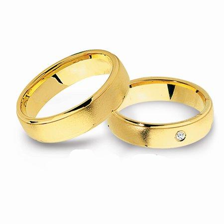 Schwarz Trauringe/Eheringe Basic SW073