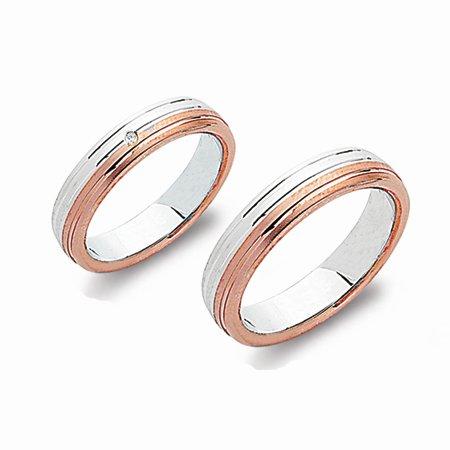 Schwarz Trauringe/Eheringe Basic SW077