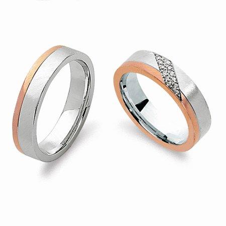 Schwarz Trauringe/Eheringe Basic SW078