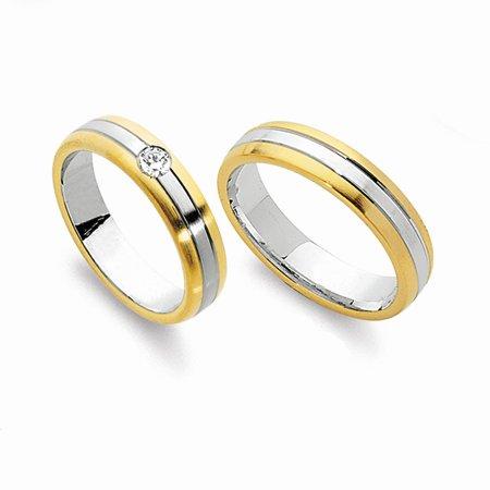 Schwarz Trauringe/Eheringe Basic SW085