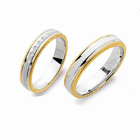 Schwarz Trauringe/Eheringe Basic SW088