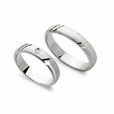 Schwarz Trauringe/Eheringe Basic SW100