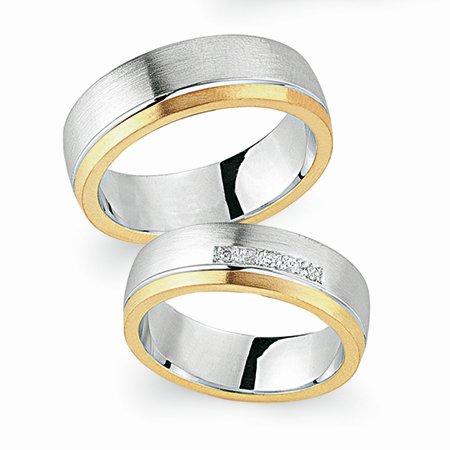 Schwarz Trauringe/Eheringe Basic SW109