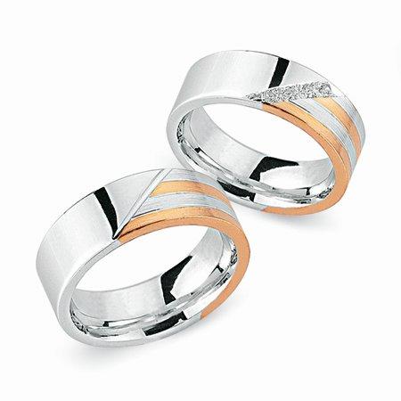 Schwarz Trauringe/Eheringe Basic SW112