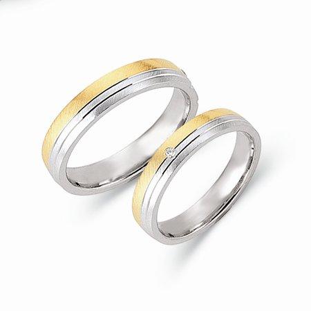 Schwarz Trauringe/Eheringe Basic SW121