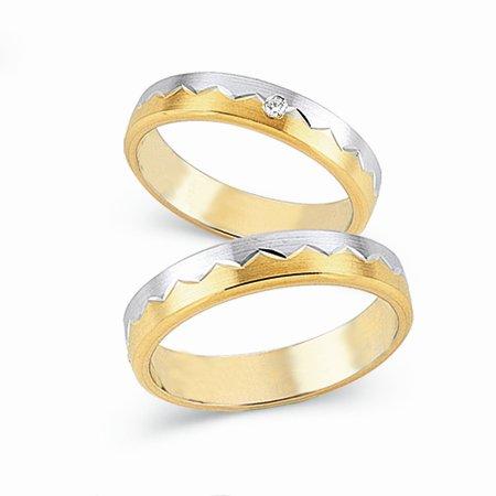 Schwarz Trauringe/Eheringe Basic SW123