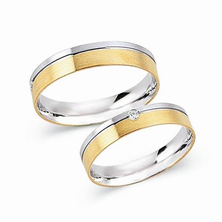 Schwarz Trauringe/Eheringe Basic SW124