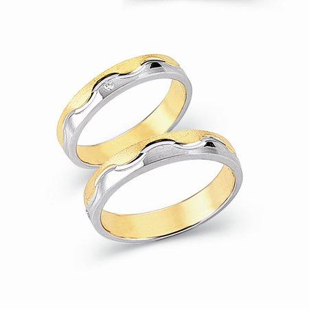 Schwarz Trauringe/Eheringe Basic SW126