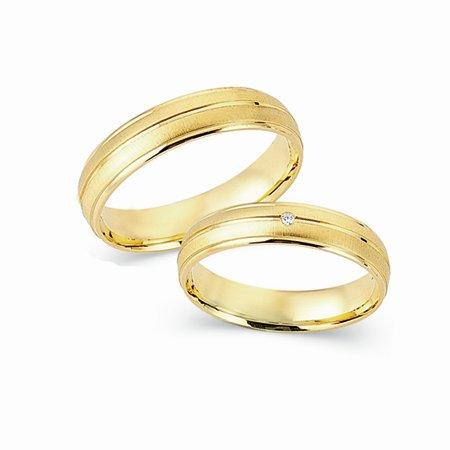 Schwarz Trauringe/Eheringe Basic SW131