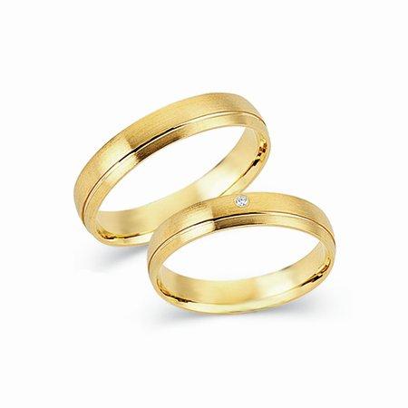 Schwarz Trauringe/Eheringe Basic SW132