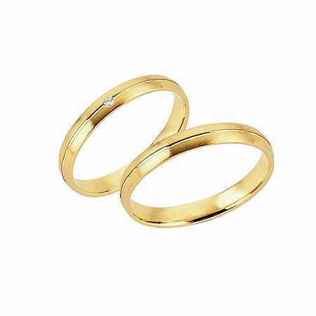 Schwarz Trauringe/Eheringe Basic SW136