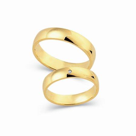 Schwarz Trauringe/Eheringe Basic SW156