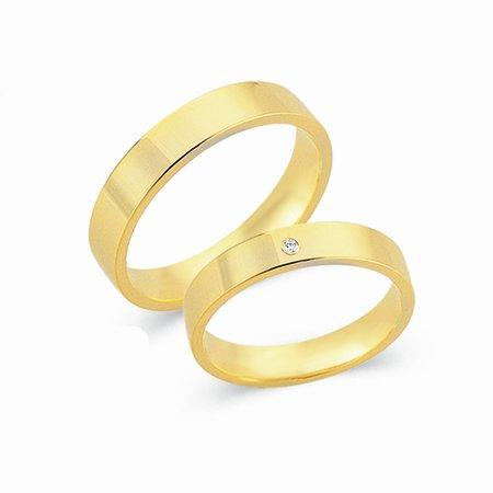 Schwarz Trauringe/Eheringe Basic SW160