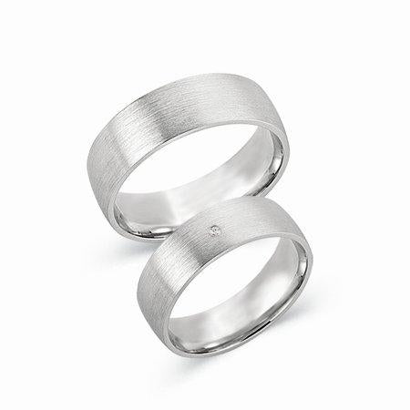 Schwarz Trauringe/Eheringe Basic SW174