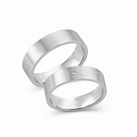 Schwarz Trauringe/Eheringe Basic SW175