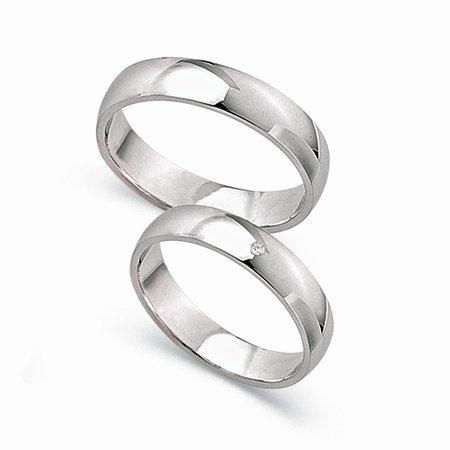 Schwarz Trauringe/Eheringe Basic SW184