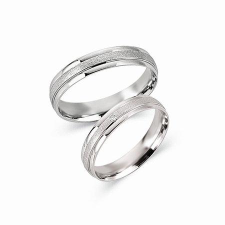 Schwarz Trauringe/Eheringe Basic SW188