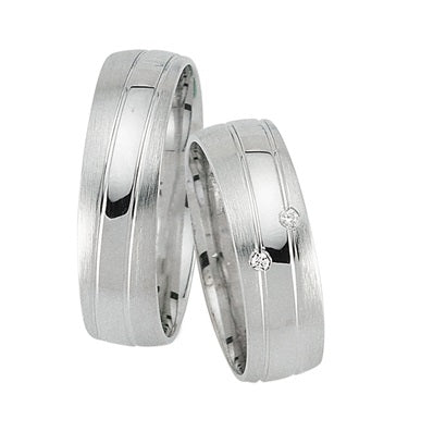 Produktbild: Schwarz Eheringe/Trauringe Pure Love 925-151