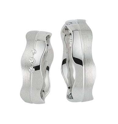 Produktbild: Schwarz Eheringe/Trauringe Pure Love 925-154