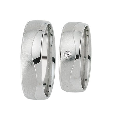 Produktbild: Schwarz Eheringe/Trauringe Pure Love 925-160