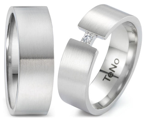 Produktbild: TeNo Trauringe/Eheringe DELUXX TAMOR 069.2200.XX-069.22P21.XX