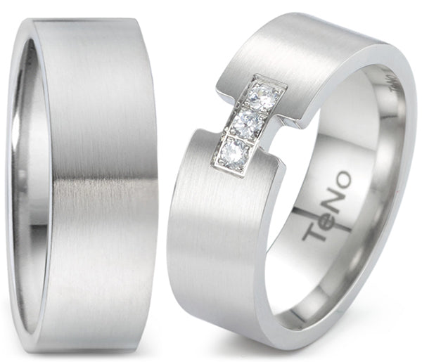 Produktbild: TeNo Trauringe/Eheringe DELUXX TAMOR 069.2200.XX-069.22P23.XX