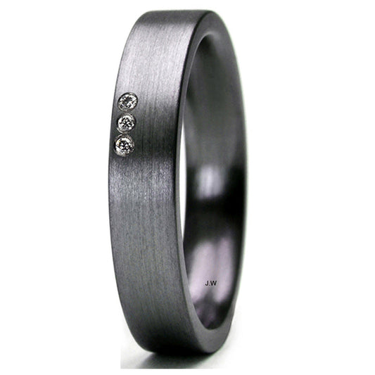 TANTALUM MAGIC Tantal Ring Linie P2 1x0,033ct.