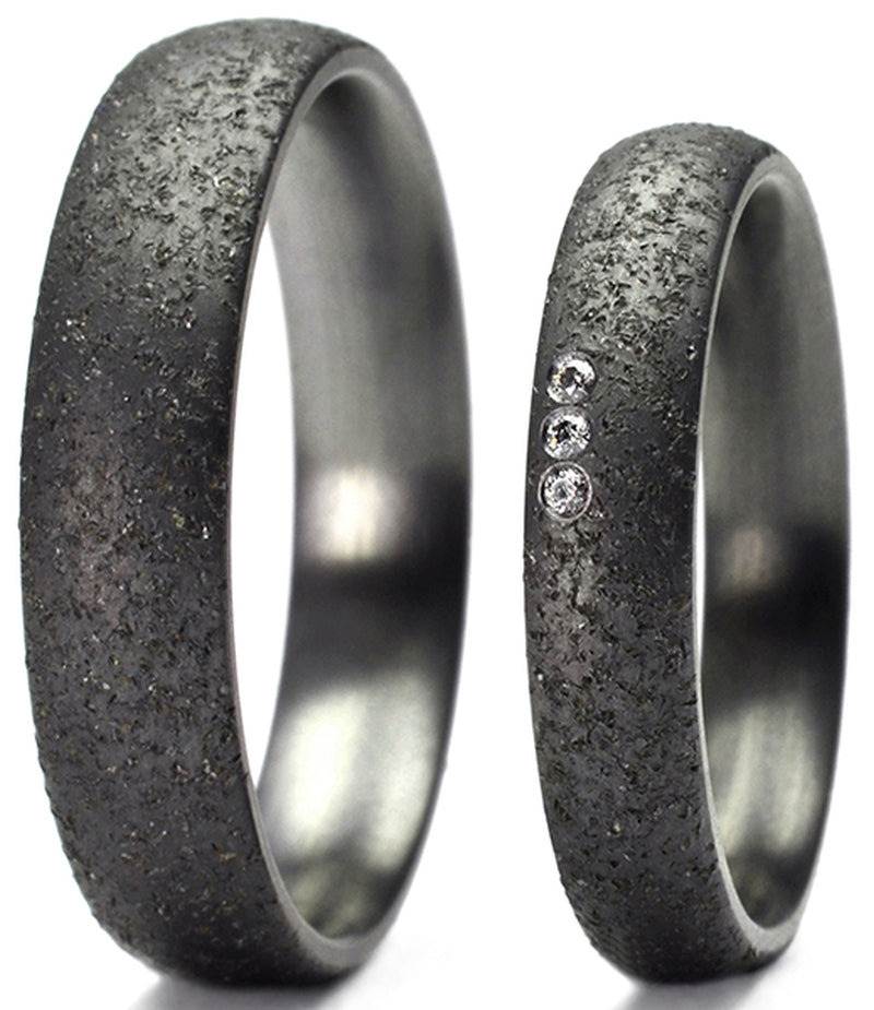 Produktbild: Tantalum Magic Tantal Eheringe P1 SAND 3x0.014 ct.