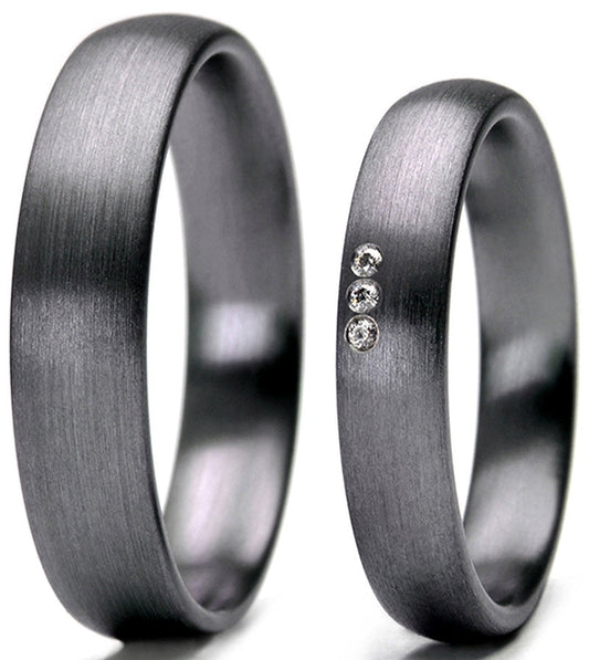 Produktbild: Tantalum Magic Tantal Eheringe P1 Fein-Matt 3 Brill,