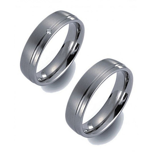 Produktbild: TitanFactory Trauringe/Eheringe 51423-51423B