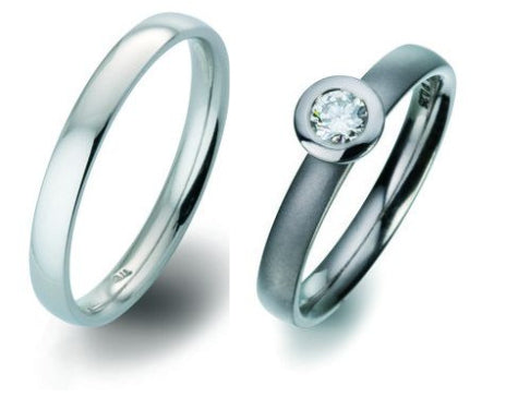 Produktbild: TitanFactory Trauringe/Eheringe  51813-51662B