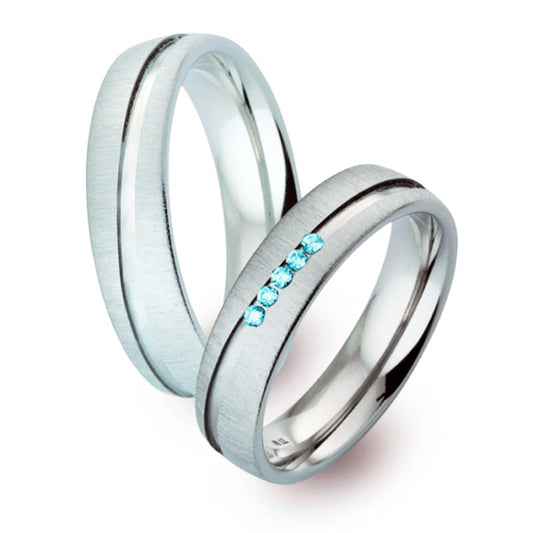 Produktbild: TitanFactory Trauringe/Eheringe 51943blue